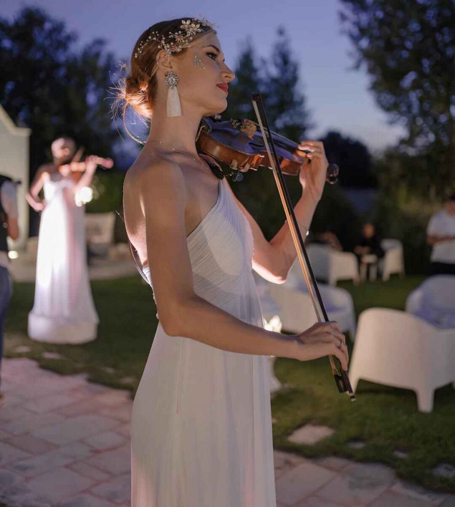 Fabiana Marasco Violinist for Weddings and Private Events in Italy