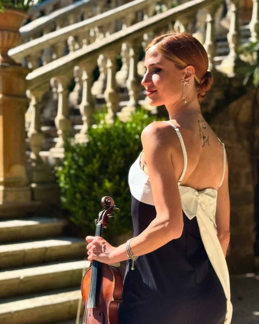 Fabiana Marasco Violinist for Weddings and Private Events in Italy