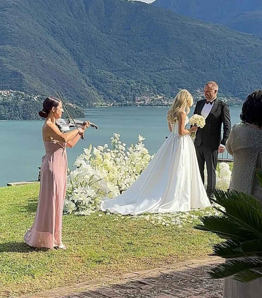 Sofia Violinist for Destination Weddings and Private Events in Italy