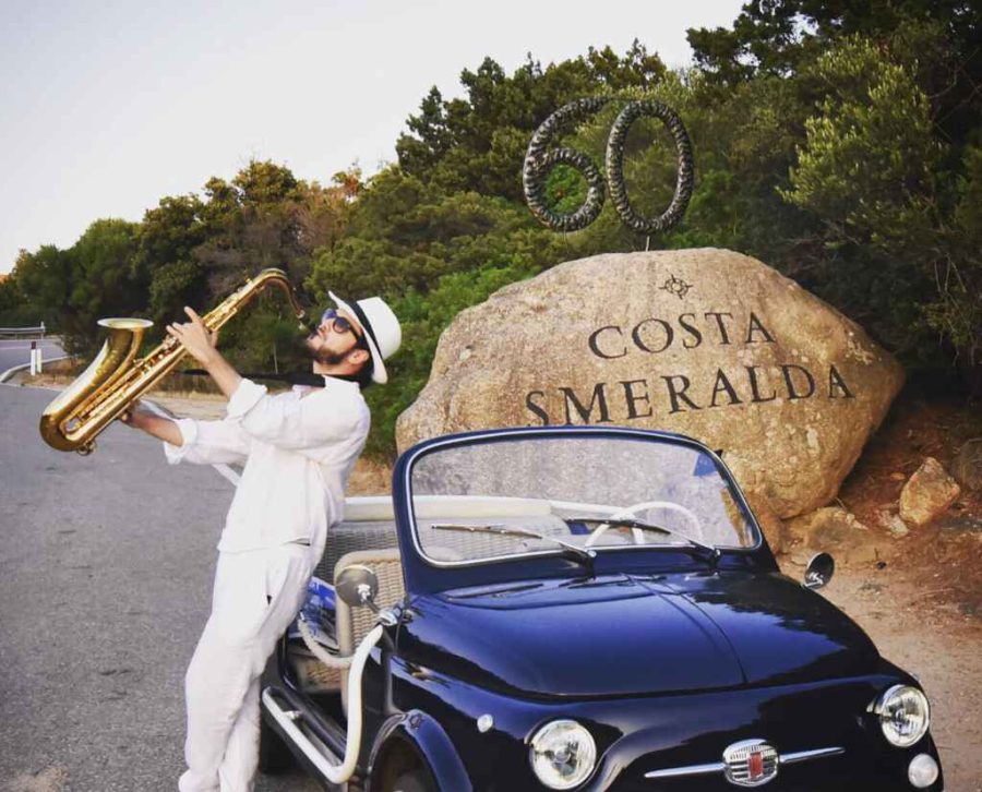 Sax DJ duo for weddings in Italy, private and corporate events - Lorenzo Perracino