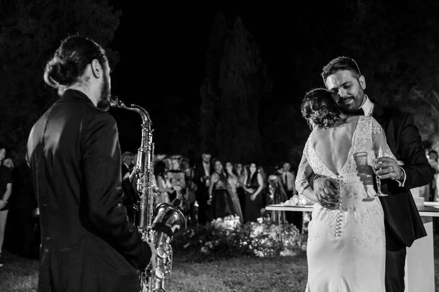 Sax DJ duo for weddings in Italy, private and corporate events - Lorenzo Perracino